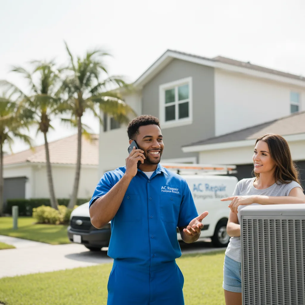 AC Repair Pompano Beach customer support in Tranquillity